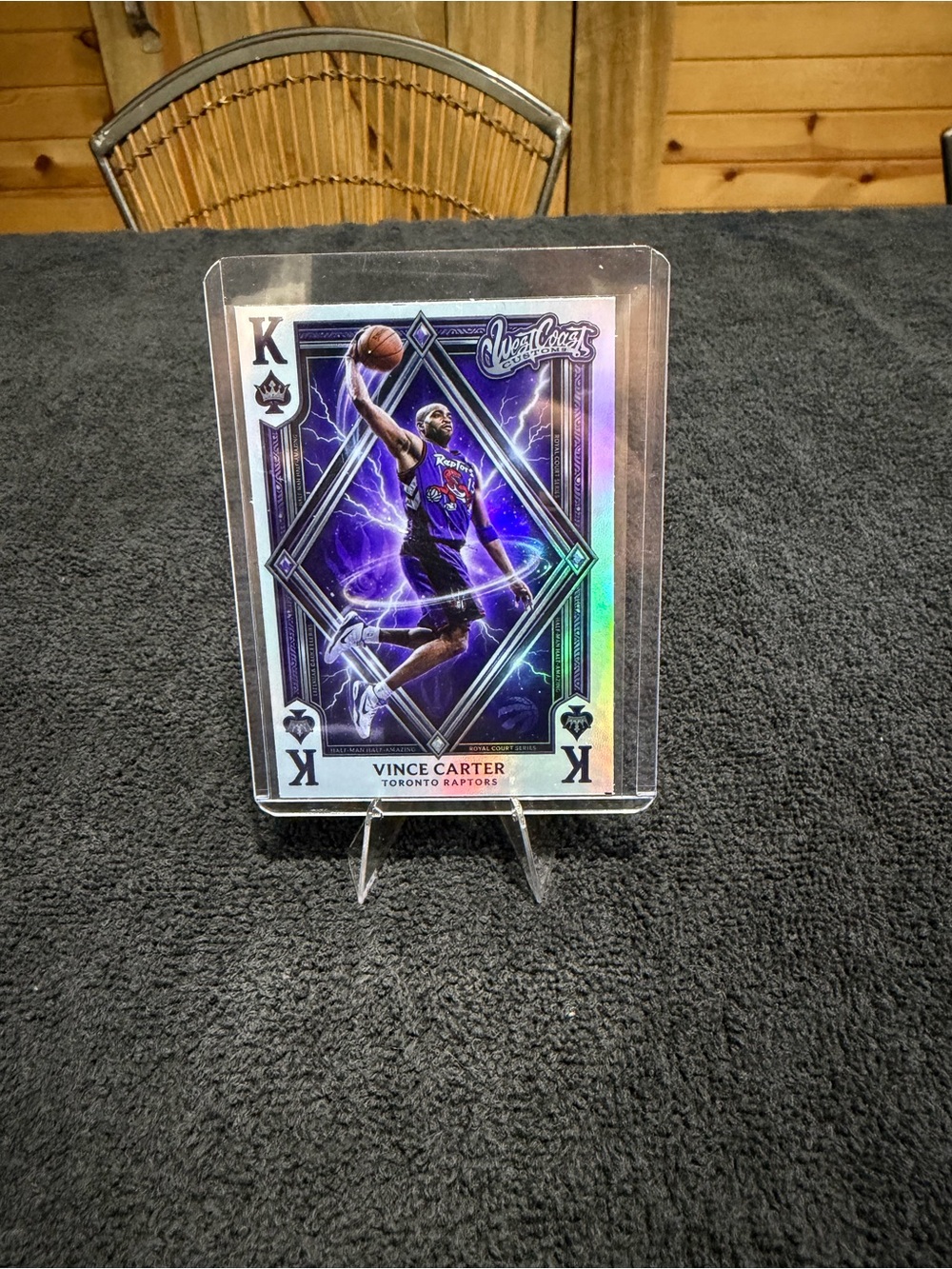 Vince Carter Card - Purple Holo